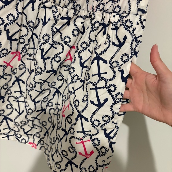 Lilly Pulitzer Esmeralda Dress strapless‎ anchor dress in Ahoy There pink small - Picture 5 of 7